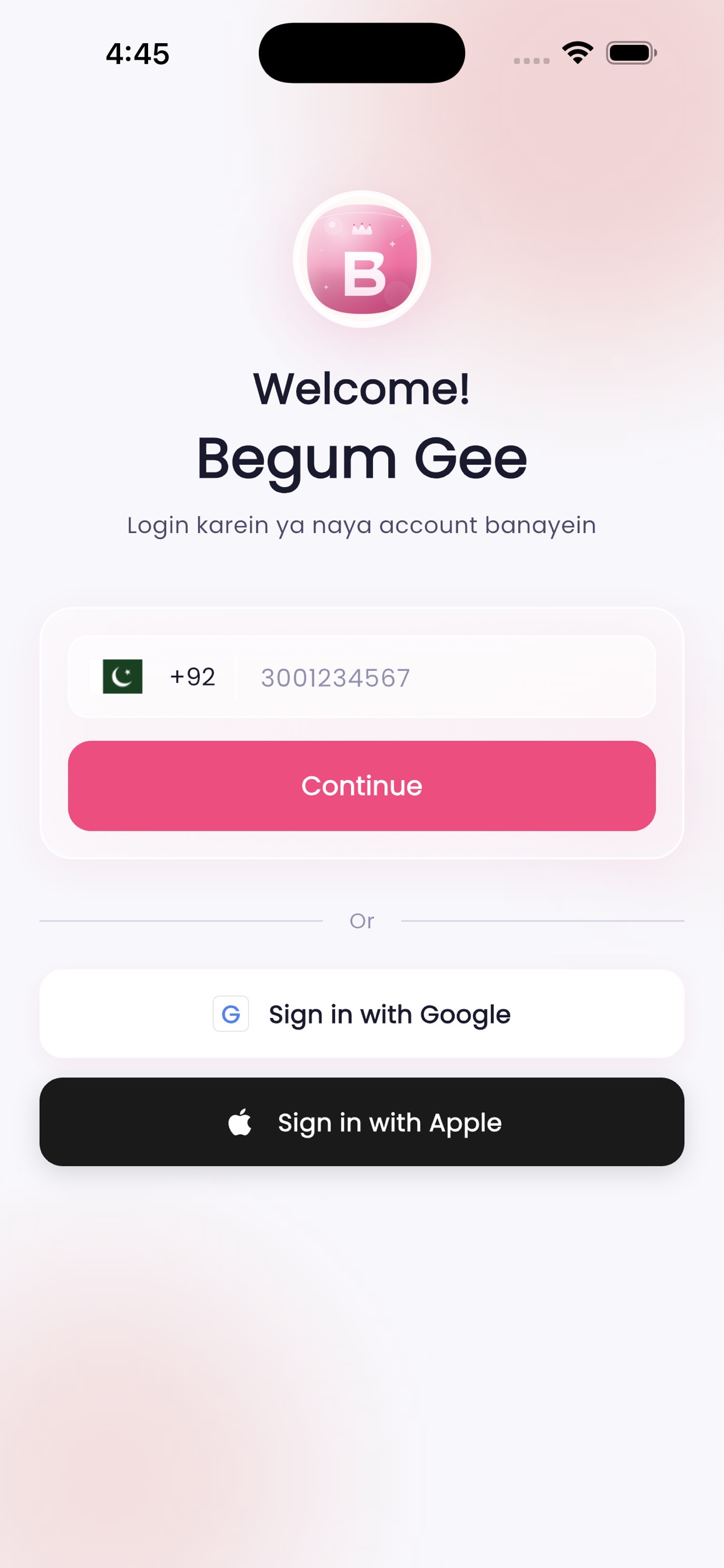 Login